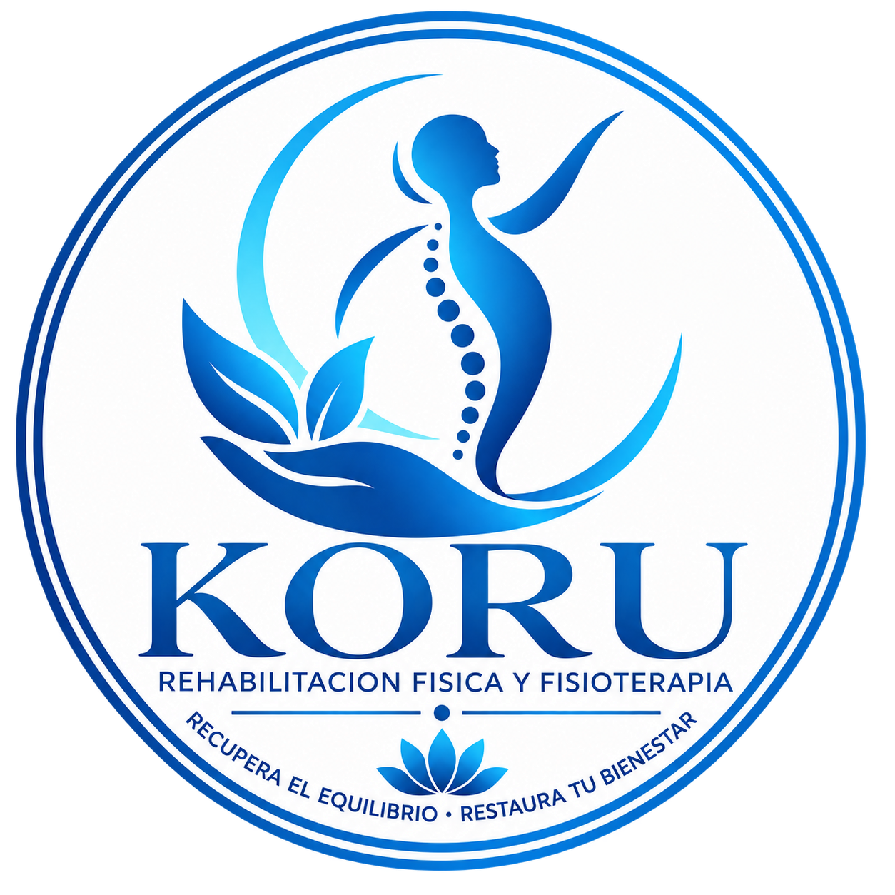 Logo de KORU Rehabilitación Física y Fisioterapia
